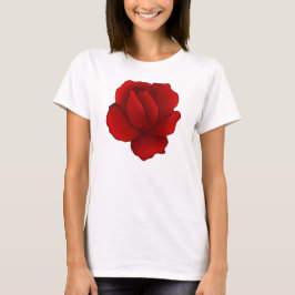 Camiseta Rosa gótica gótica romántica