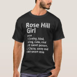 Camiseta Rosa Hill Chica Ks Kansas Funny City Home Roots<br><div class="desc">Rosa Chica De Colina Ks Kansas Funny City Home Roots.</div>