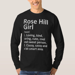 Camiseta Rosa Hill Chica Ks Kansas Funny City Home Roots