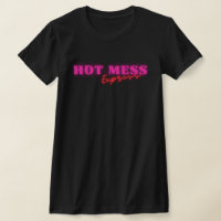 Camiseta Rosa Hot Mess Express