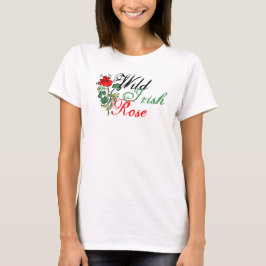 Camiseta Rosa irlandesa salvaje