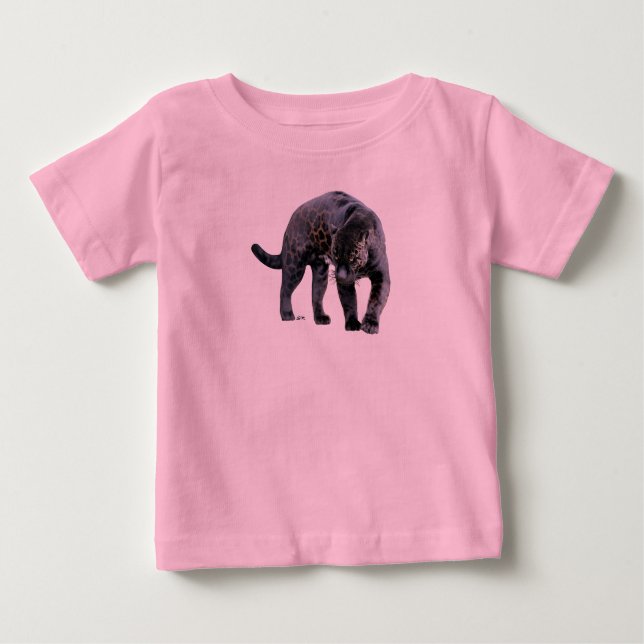 Camiseta rosa Jaguar Diablo (Anverso)