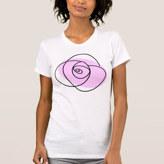 Camiseta Rosa Lilac (Anverso)