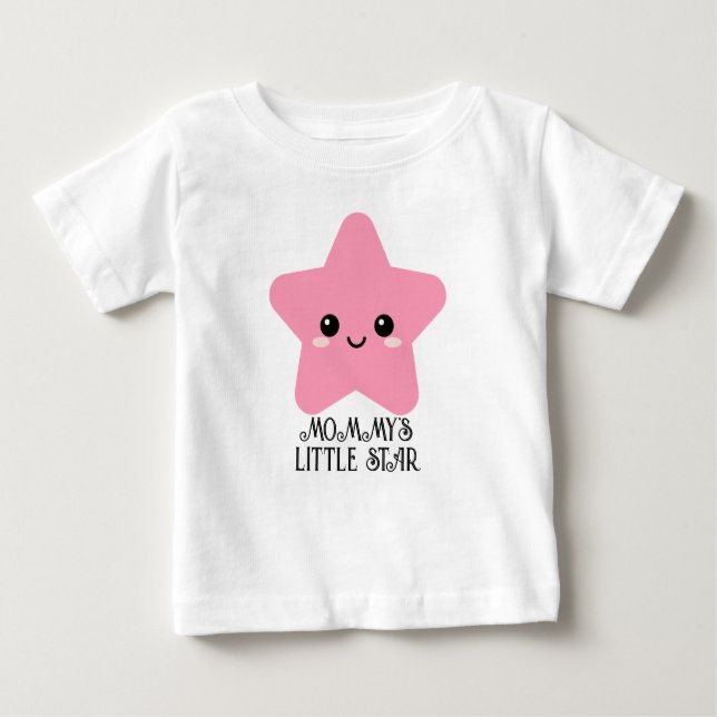 Camiseta rosa linda para bebé niña, regalo de reci (Anverso)