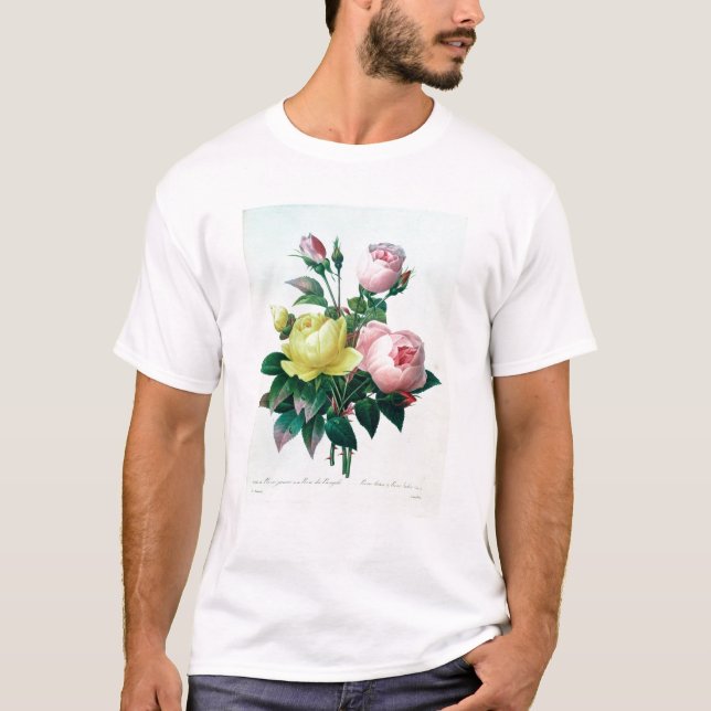 Camiseta Rosa Lutea y Rosa Indica (Anverso)