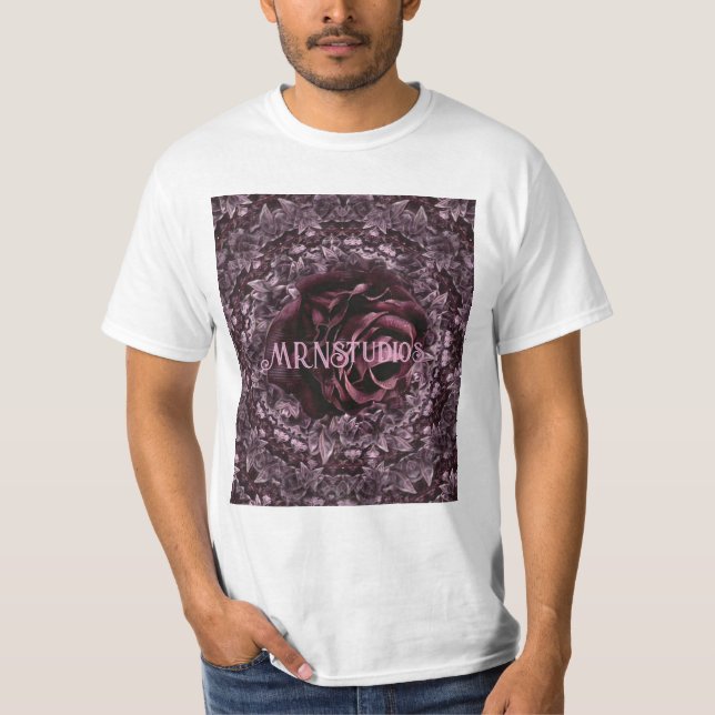 Camiseta Rosa Mandala (Anverso)