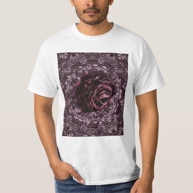 Camiseta Rosa Mandala (Anverso)