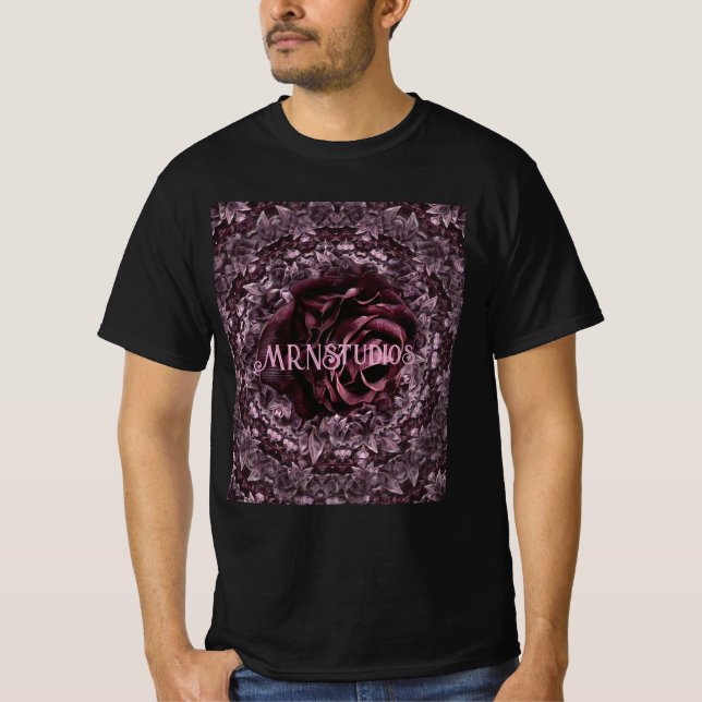 Camiseta Rosa Mandala (Anverso)