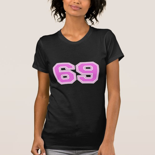 Camiseta rosa menudo 69 (Anverso)