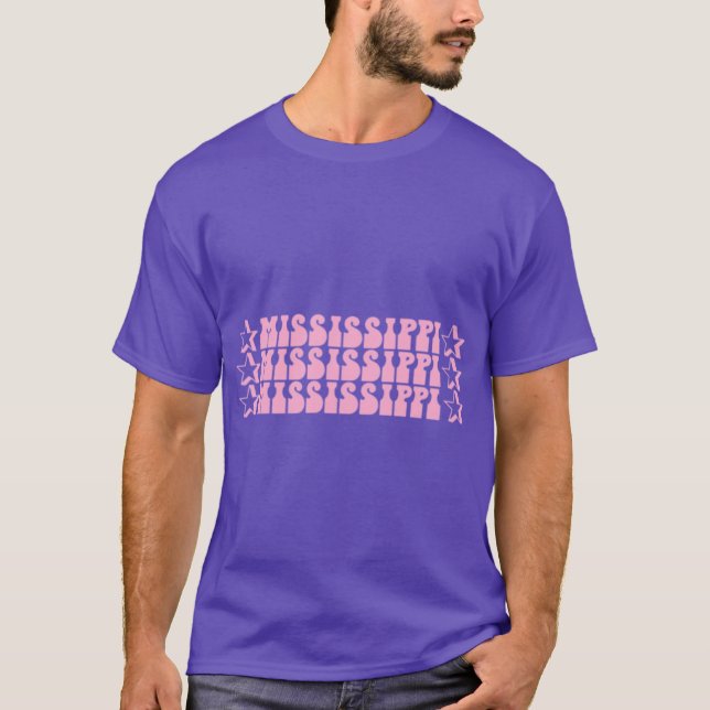 Camiseta Rosa Mississippi (Anverso)