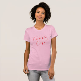 Camiseta Rosa moderno 21