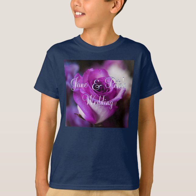Camiseta Rosa morado (Anverso)