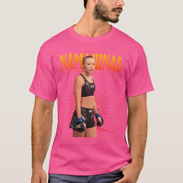Camiseta Rosa Namajunas (Anverso)