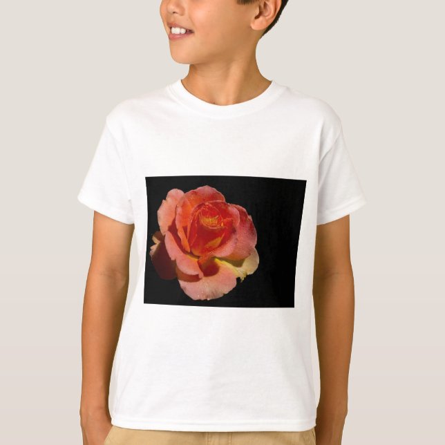 Camiseta Rosa naranja (Anverso)