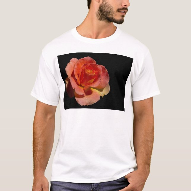 Camiseta Rosa naranja (Anverso)