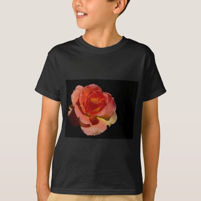 Camiseta Rosa naranja (Anverso)