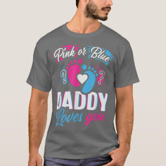 Camiseta Rosa O Azul A Tu Papi Le Ama El Género Revelar Fu