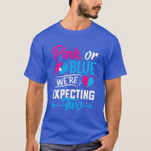Camiseta Rosa o Azul, estamos esperando dos (3)