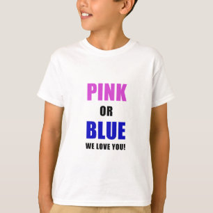 Camiseta Rosa o azul le amamos