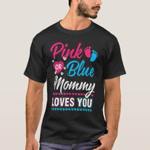 Camiseta Rosa o Azul Mamá te Ama
