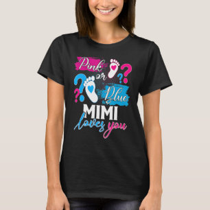 Camiseta Rosa O Azul Mimi Ama A Su Bebé Género Reval Par