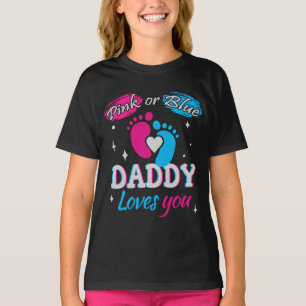 Camiseta Rosa o azul, papá te ama