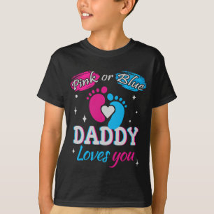 Camiseta Rosa o azul, papá te ama