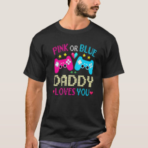 Camiseta Rosa o Azul Papá te Ama Video de Revelación de Sex