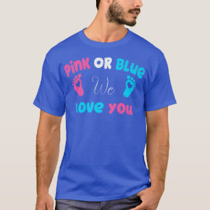 Camiseta Rosa O Azul Te Amamos Padres Fiesta Gende