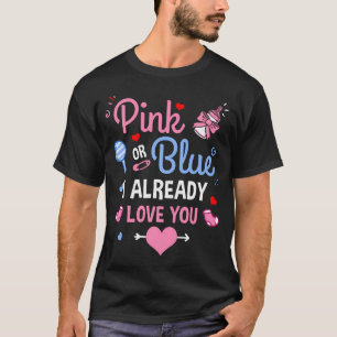 Camiseta Rosa o Azul Ya Te Amo Género