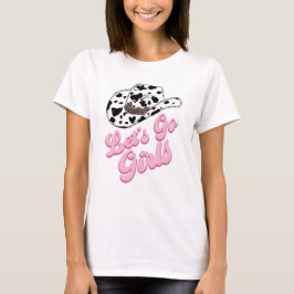 Camiseta Rosa occidental Chicas Vamos Despedida de soltera 