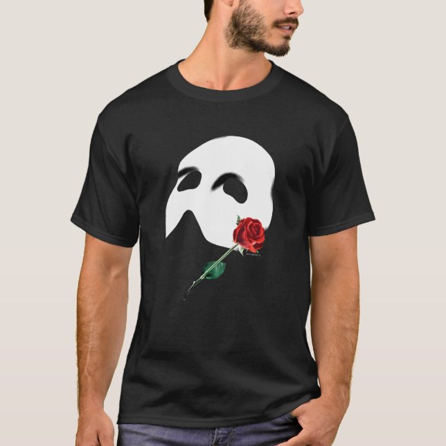 Camiseta Rosa Oficial "Fantasma De La Ópera" (Anverso)