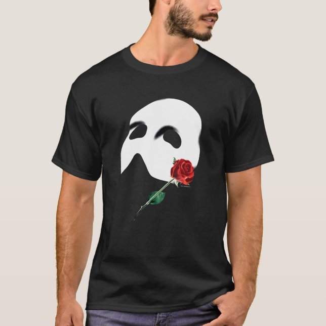 Camiseta Rosa Oficial "Fantasma De La Ópera" (Anverso)