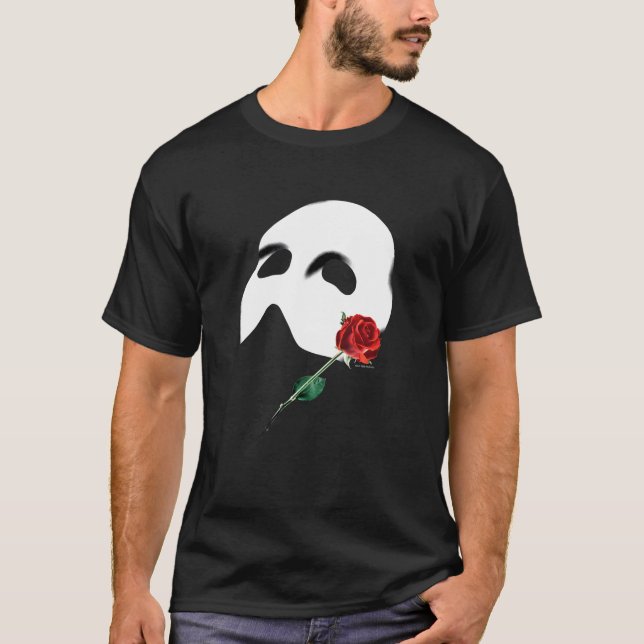 Camiseta Rosa Oficial "Fantasma De La Ópera" (Anverso)