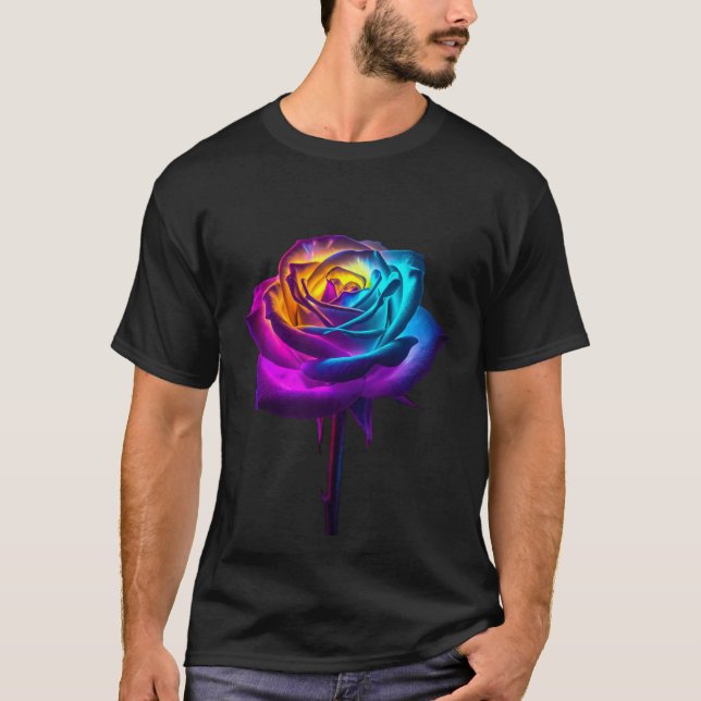 Camiseta Rosa Orgullo Neon (Anverso)