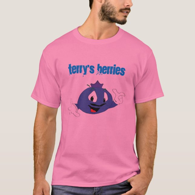 Camiseta Rosa original de la baya de Terry (Anverso)