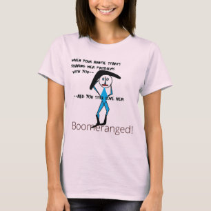 Camiseta Rosa Pálido -  Auntie Love Tee  Boomeranged