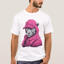 Camiseta rosa Panther