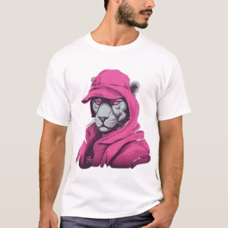 Camiseta rosa Panther