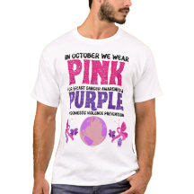 Rosa para el cáncer de mama violencia doméstica pú