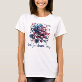 Camiseta Rosa patriótico