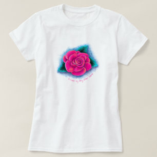 Camiseta Rosa personalizable