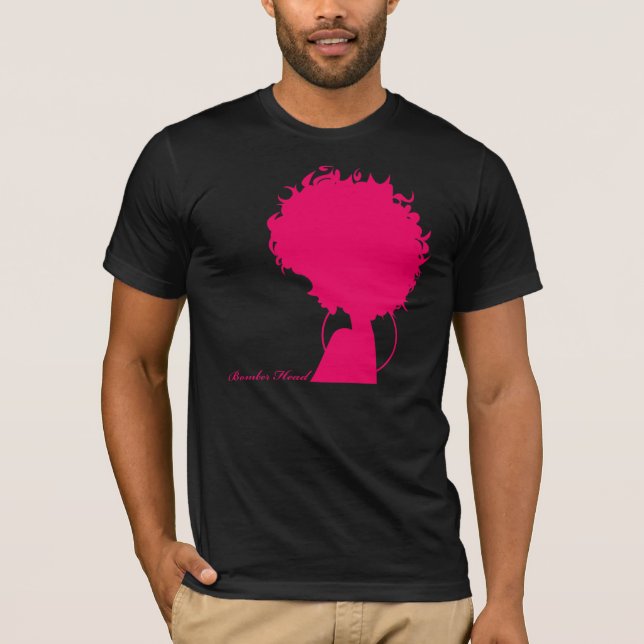 Camiseta Rosa principal del bombardero (Anverso)