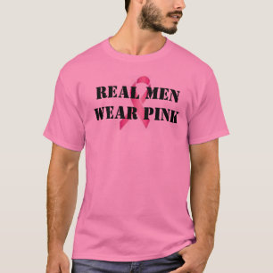 CAMISETA ROSA REAL DEL DESGASTE DE HOMBRES
