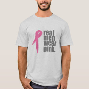 Camiseta Rosa real del desgaste de hombres