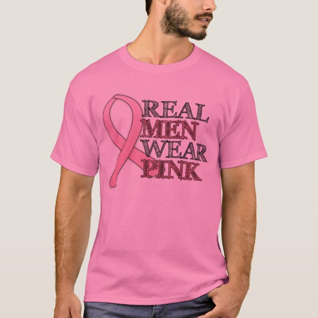 Camiseta Rosa real del desgaste de hombres ($19,95) (Anverso)