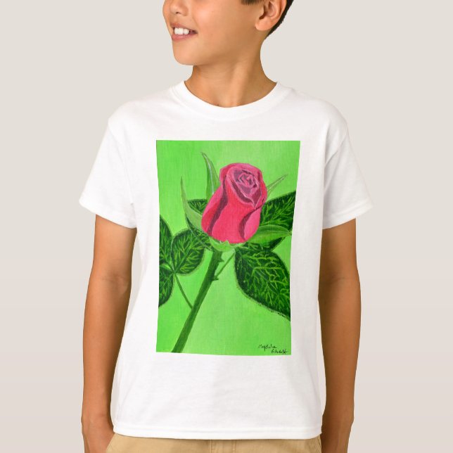 Camiseta Rosa Roja (Anverso)