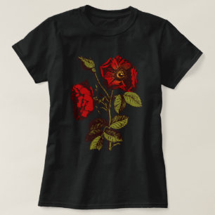 Camiseta Rosa Roja Antigua