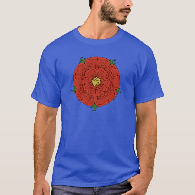 Camiseta Rosa Roja de Lancaster (Anverso)