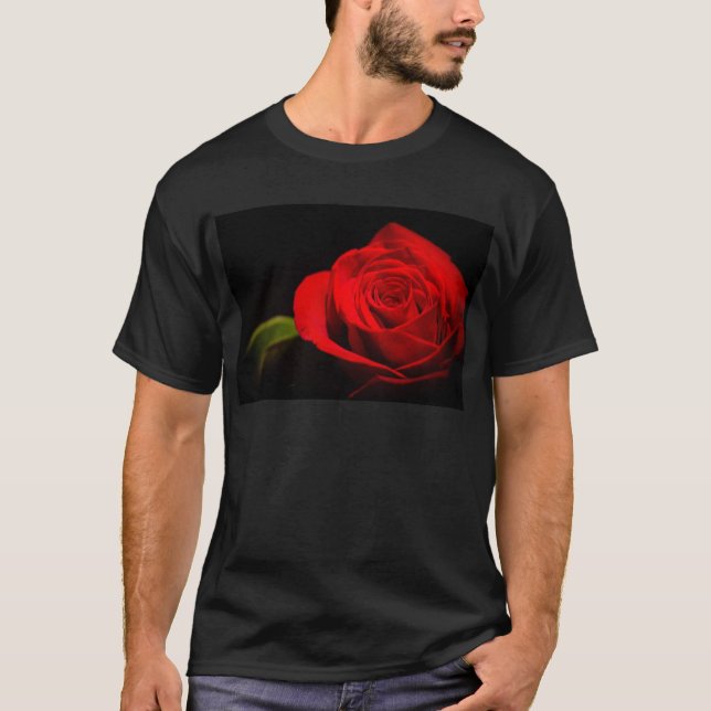 Camiseta Rosa rojo (Anverso)